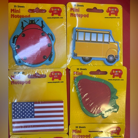 Mini Notepad Set - Multicolor - Picture 2 of 5